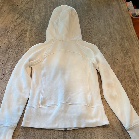 White scuba sweatshirt Lululmeon size 2 - Picture 3 of 3